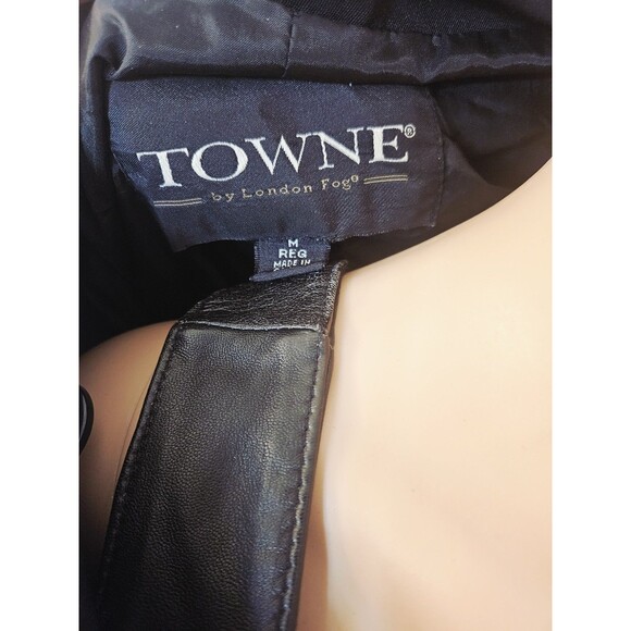 The Towne By London Fog Women's Vintage Trench CoatCoat Size Medium - Picture 9 of 9